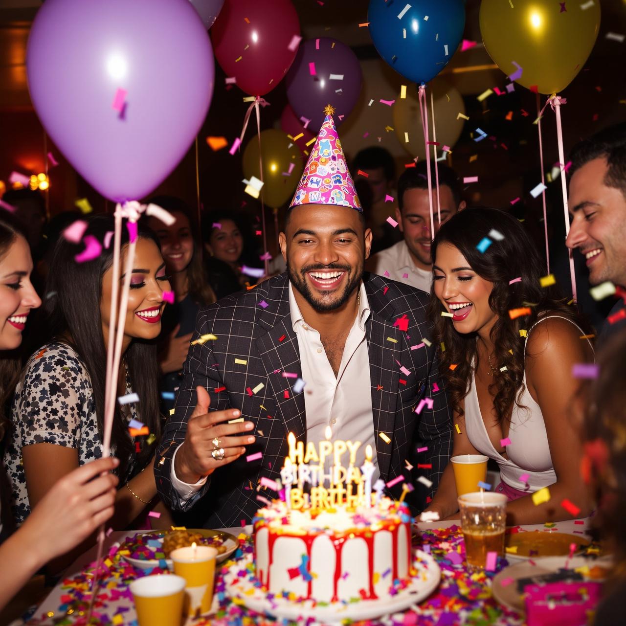 黑料社区网生日聚会图